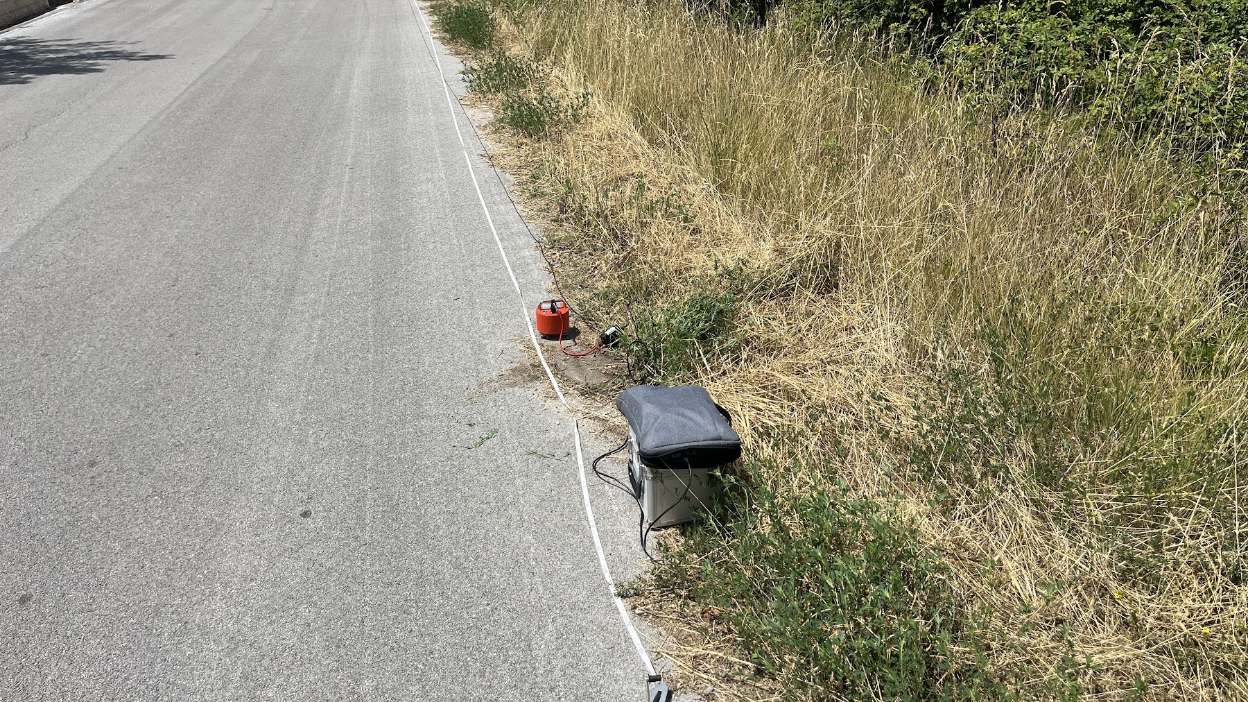 Misure sismiche sul terreno