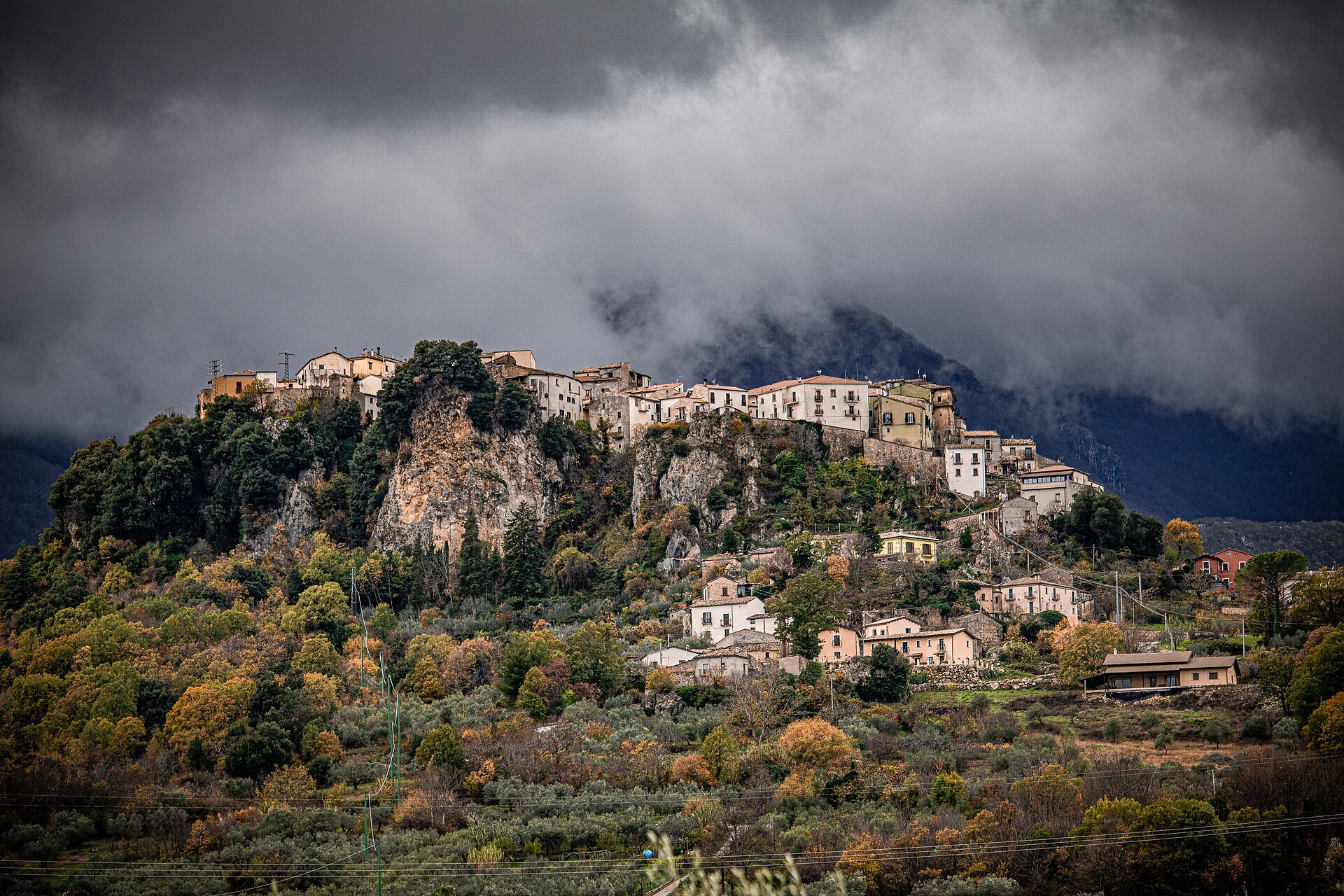 Borgo montano di Castel San Vincenzo in Molise